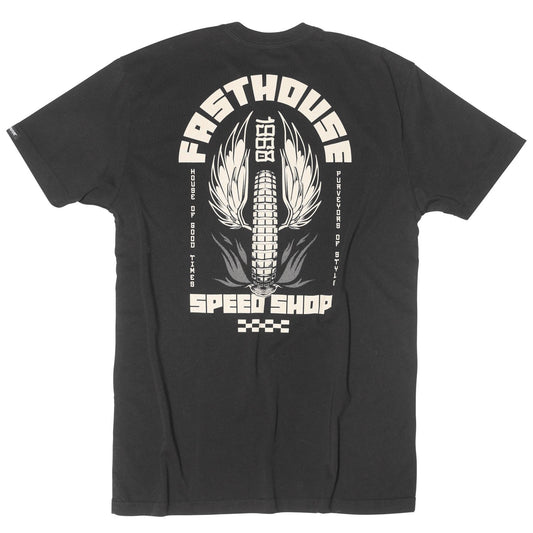 Polera Fasthouse Iron Steed Negro