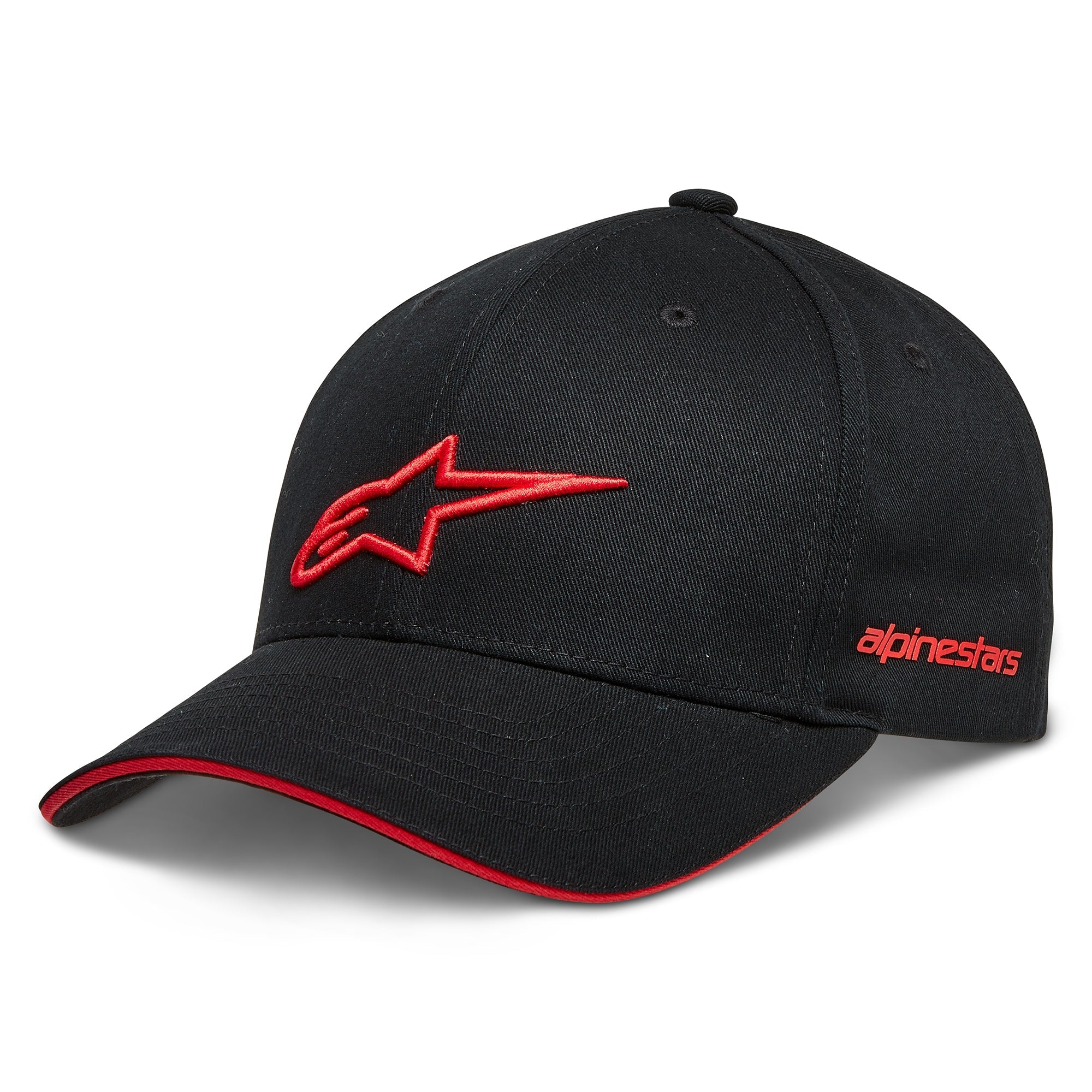 Gorro Alpinestars Rostrum Negro / Rojo