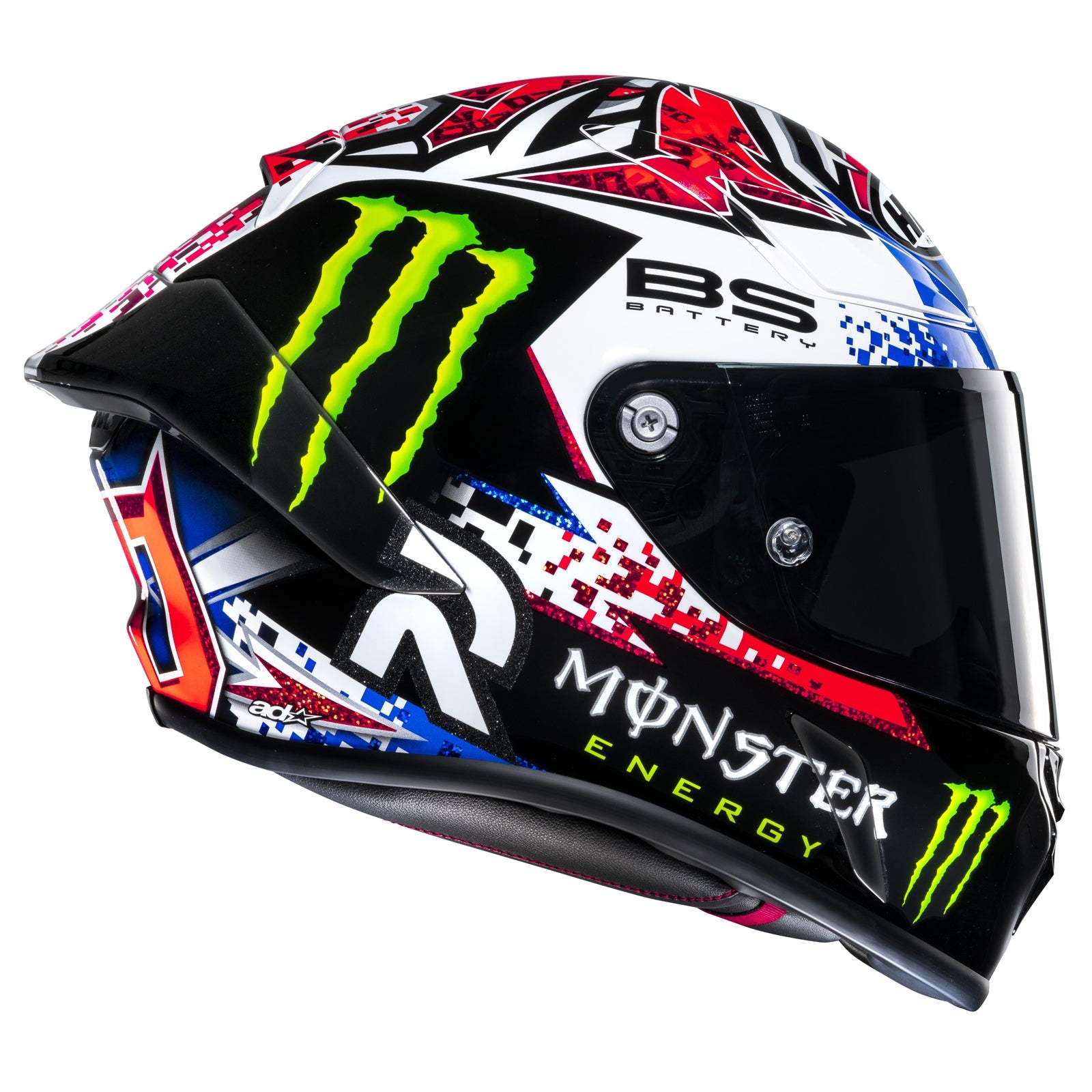 Casco HJC RPHA 1 Quartararo - Le Mans Special - Vista lateral | Proshop Chile