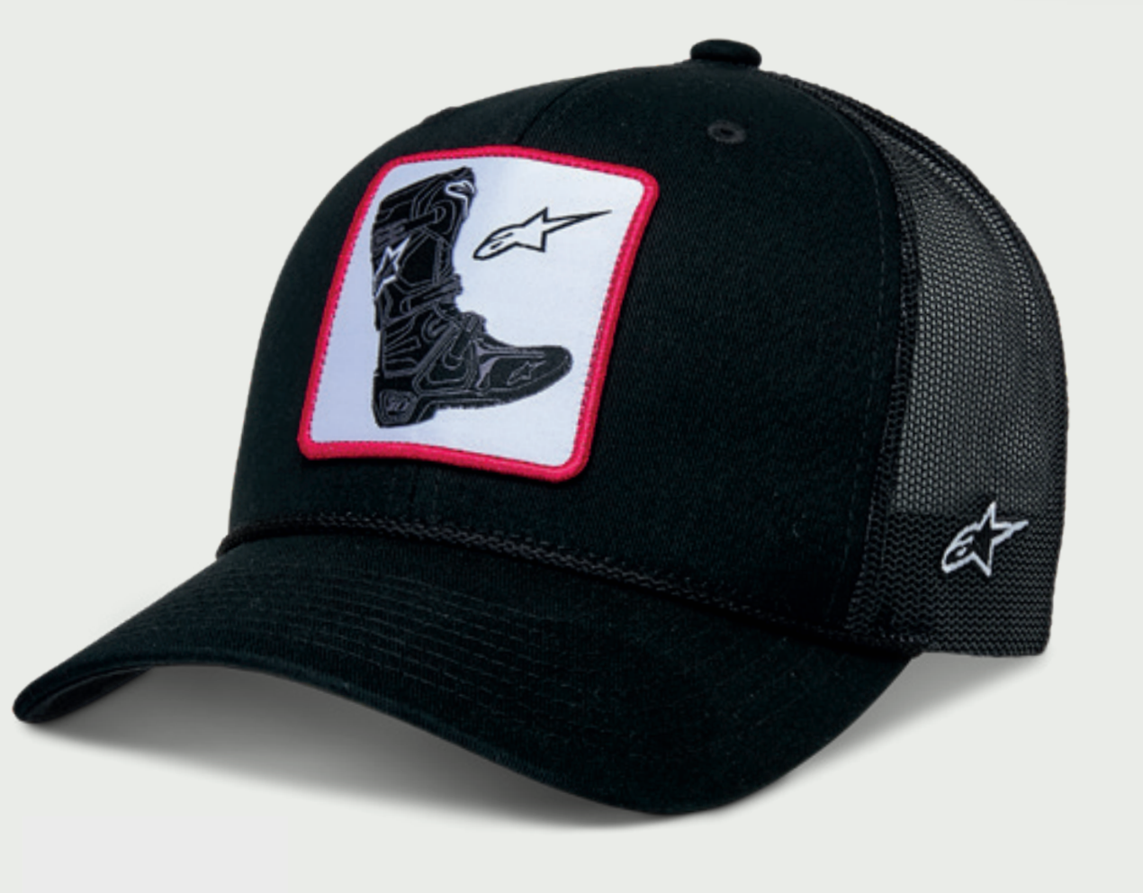Gorro Alpinestars Booted Trucker Negro/ Negro