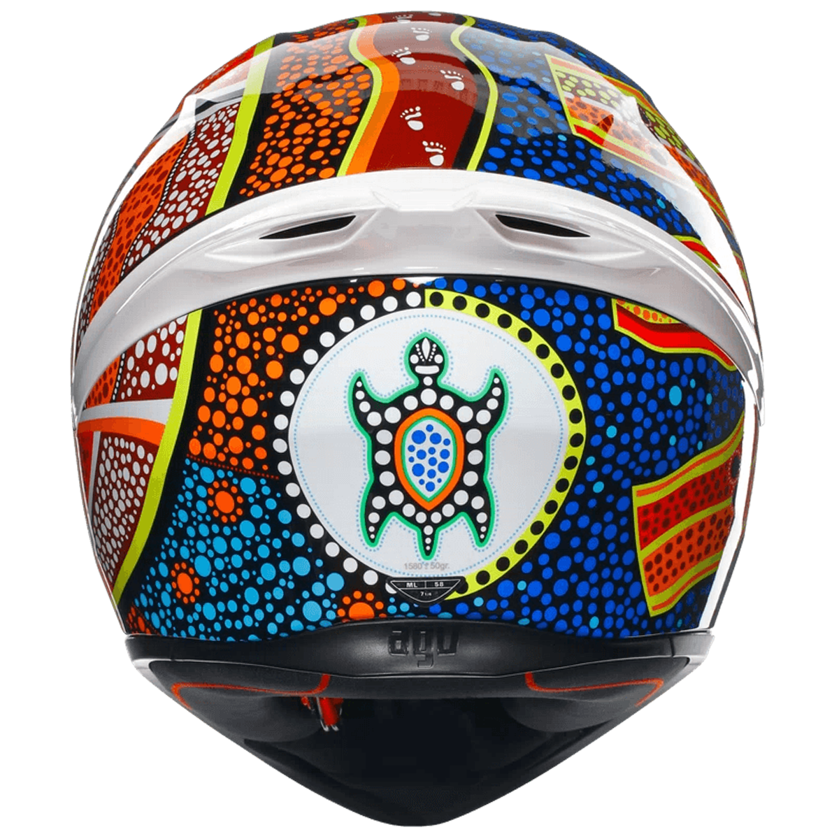 Casco AGV K1 S (2023) VR Dreamtime - Vista interior | Proshop Chile