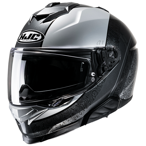 Casco HJC i71 Sera MC5 Negro/Gris - Vista principal | Proshop Chile