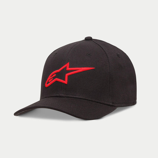 Gorro Alpinestars Ageless Curve Negro/Rojo