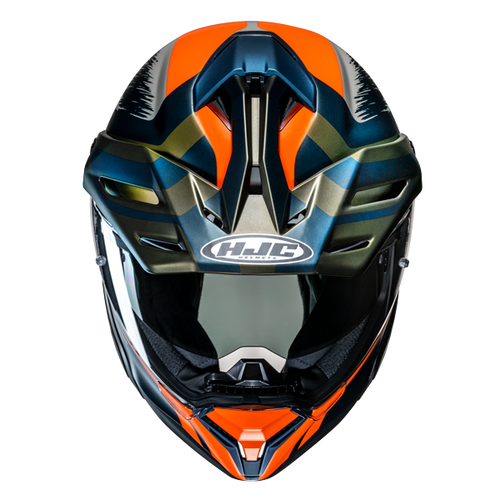 Casco HJC RPHA 60 Quid MC47SF Verde/Naranjo - Vista lateral | Proshop Chile