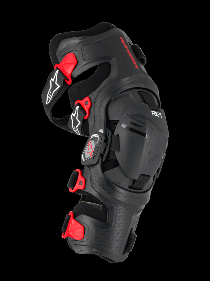 Rodilleras RK-7 Plasma Negro/ Rojo