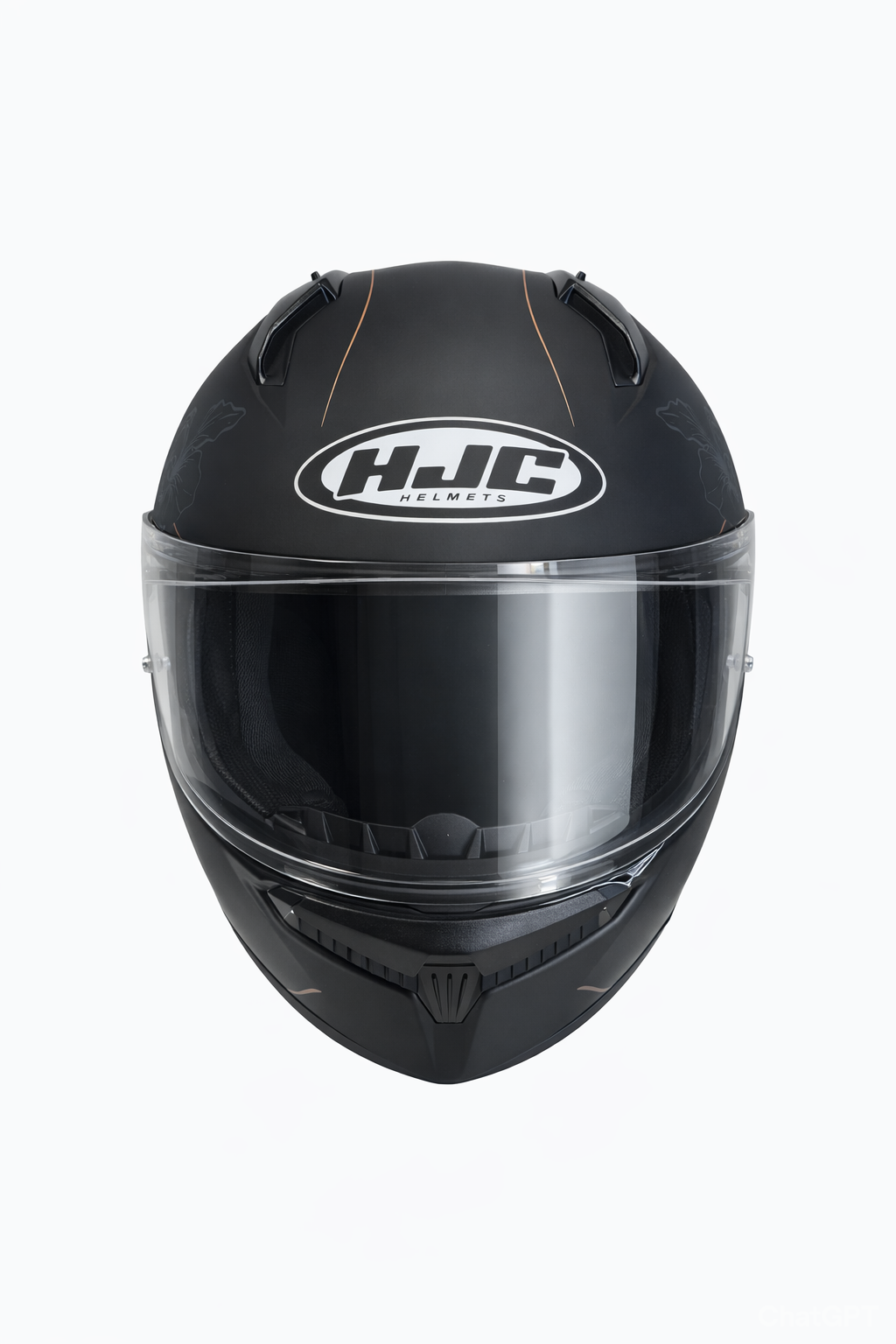 Casco HJC C10 Epik Aero MC8 Blanco/ Rosa Dorado - Vista lateral | Proshop Chile