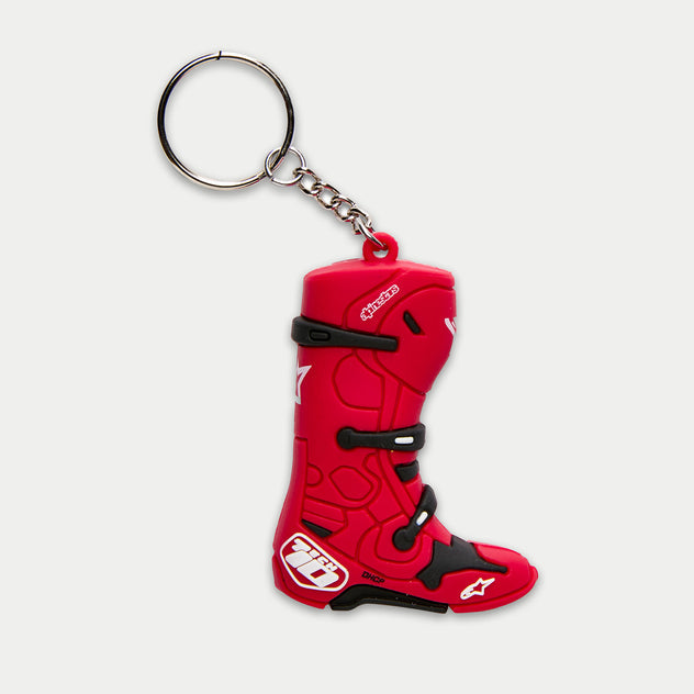 Llavero Alpinestars New Tech 10 Boot Rojo