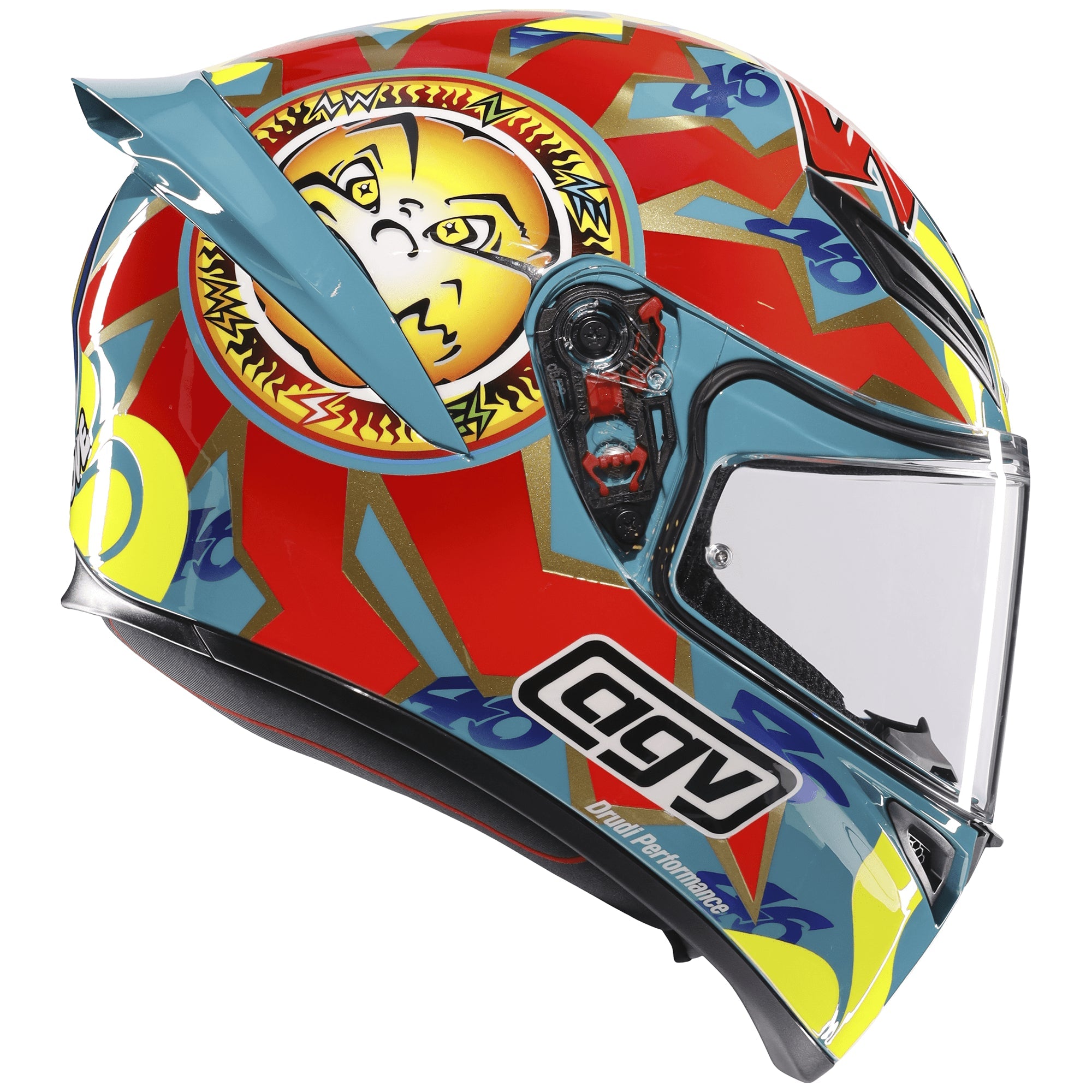 Casco AGV K1 S Mugello 1999 - Vista posterior | Proshop Chile