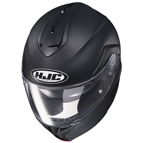 Casco HJC C91N Solid Negro Matte - Vista principal | Proshop Chile