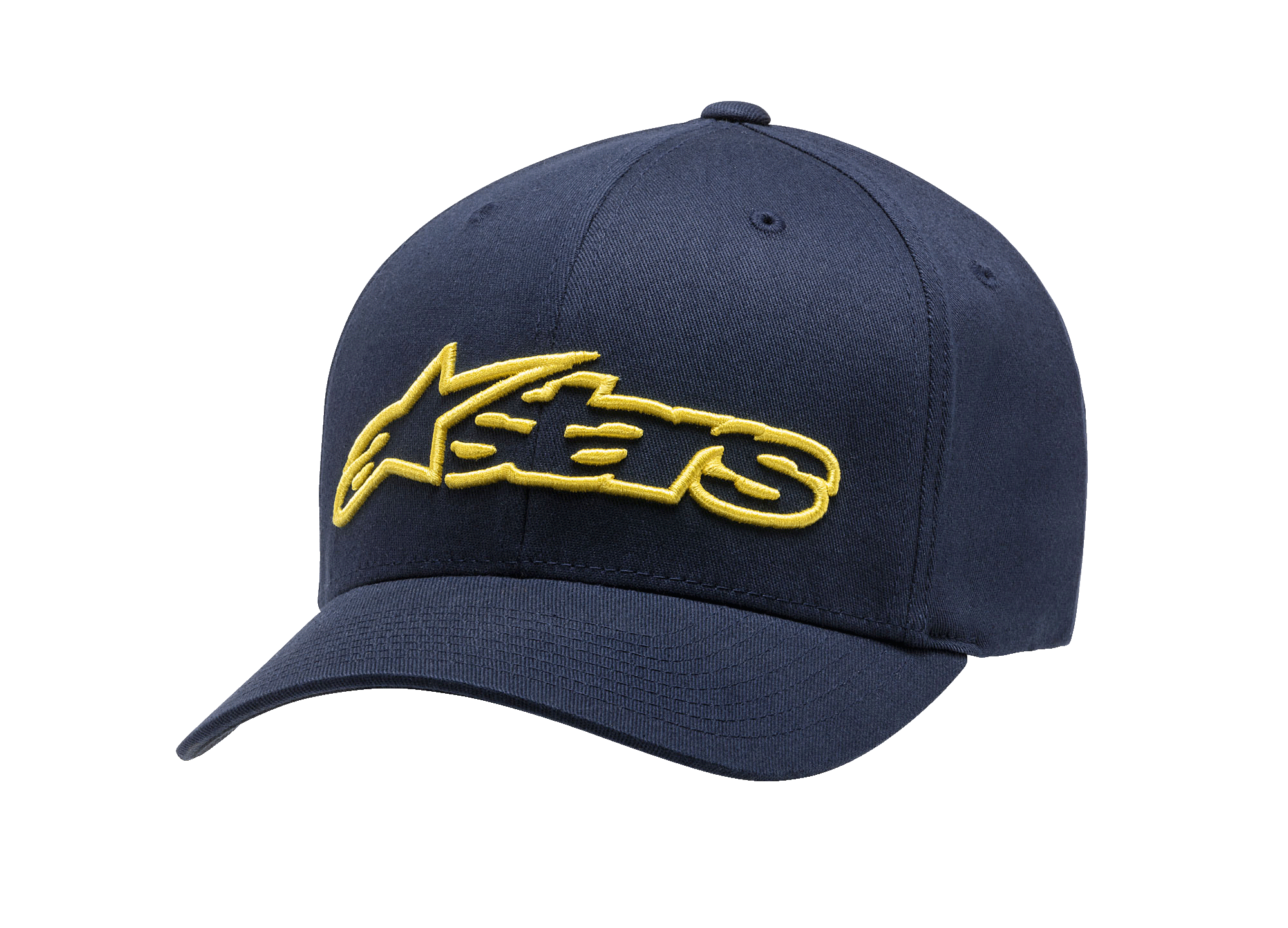 Gorro Alpinestars Blaze Flexfit Azul/Amarillo