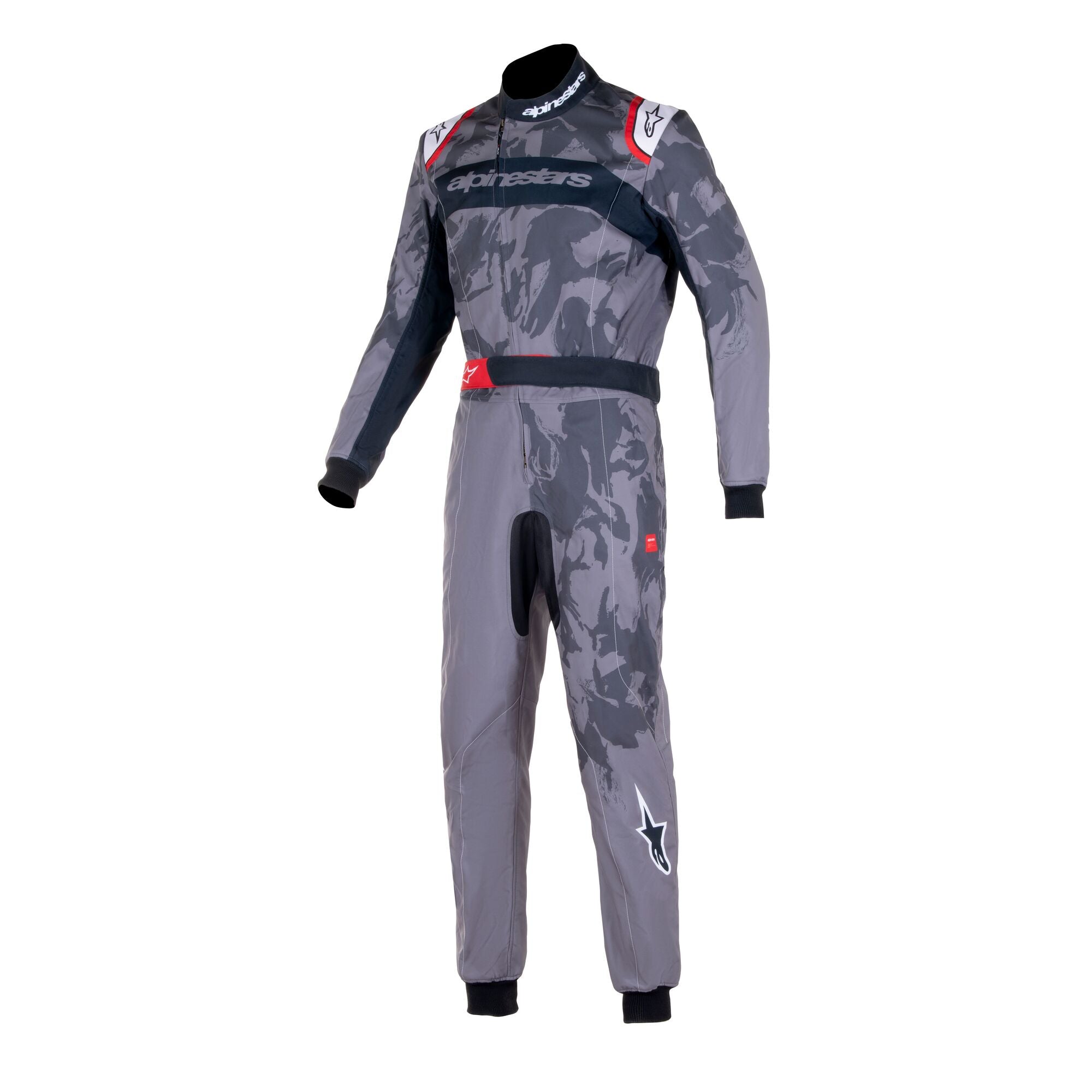 Buzo Karting Alpinestars Kmx-9 V3 Graphic 5 Gris/Negro