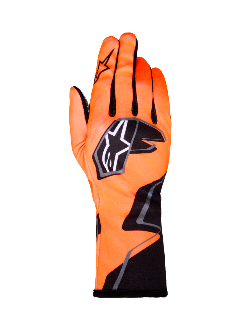 Guantes Karting Alpinestars Race V2 Graphic 1 Naranja/Negro