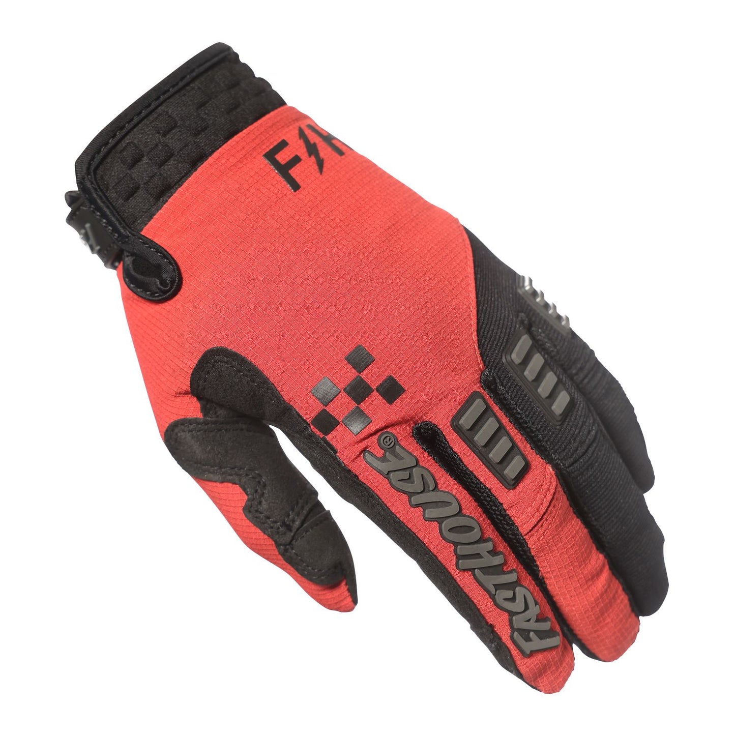 Guantes Fasthouse Off-Road Outland Rojo/Negro