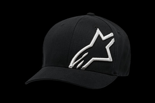 Gorro Alpinestars Corp Shift 2 Curved Negro/Blanco