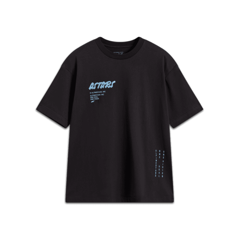 Polera Alpinestars Chalk Oversized SS CSF Negro