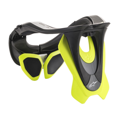 Cuello Alpinestars BNS Tech-2 Amarillo/Gris