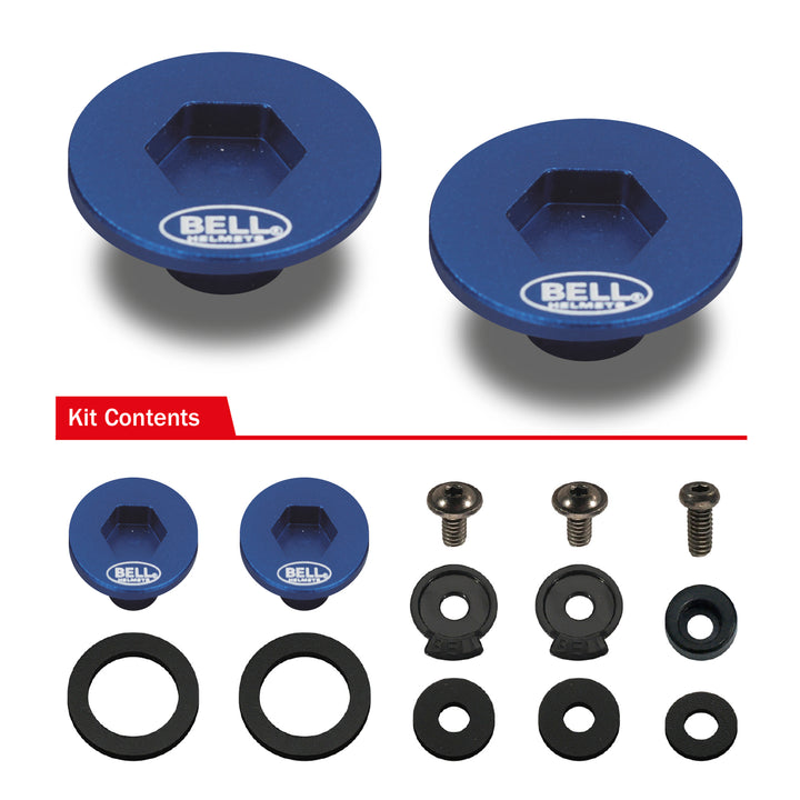 Perno para visera BELL SV-SE07 Azul