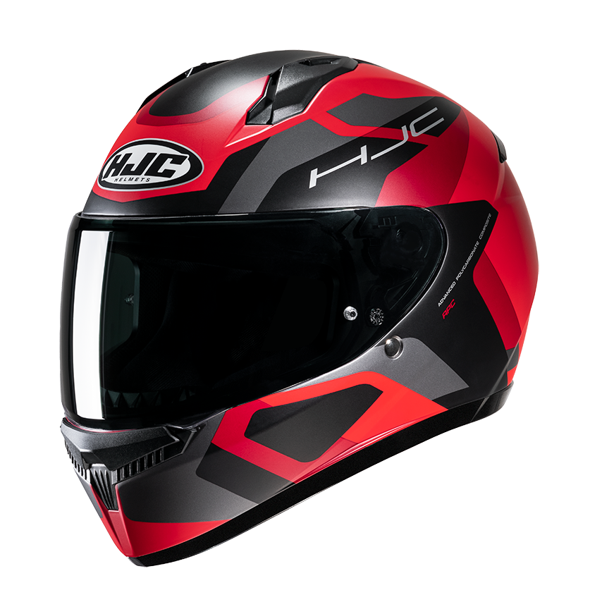 Casco HJC C10 Tins MC1SF Negro/Gris/Rojo - Vista interior | Proshop Chile