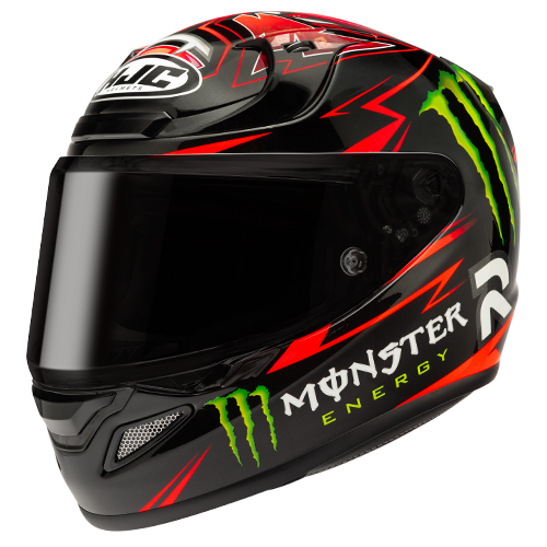 Casco HJC RPHA 12 - Quartararo Replica - Vista lateral | Proshop Chile