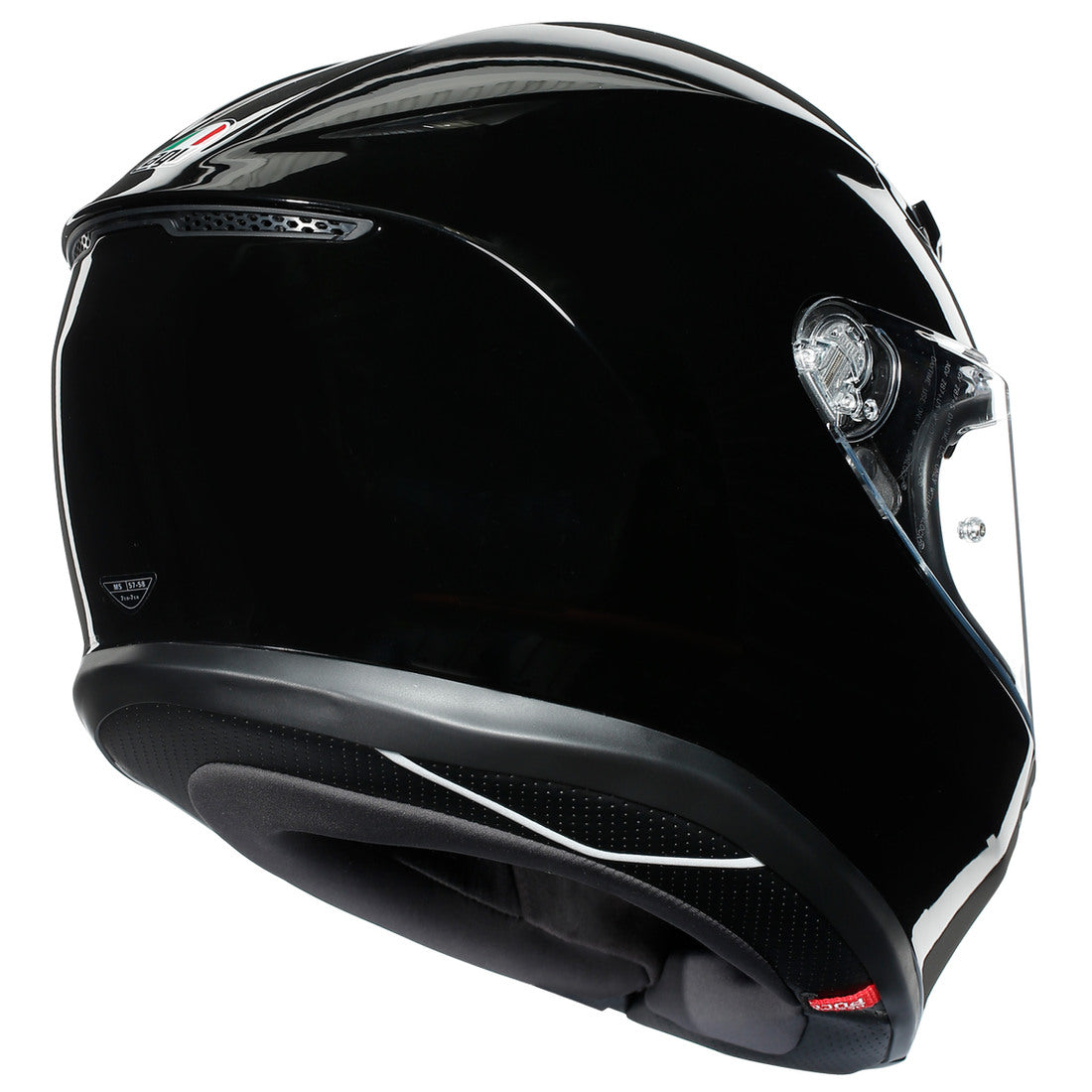 Casco AGV K6 Nardo Grey - Vista interior | Proshop Chile
