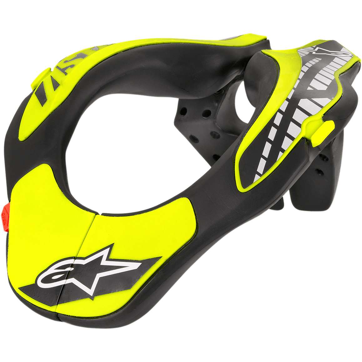 Cuello Alpinestars Support Negro/Amarillo para karting