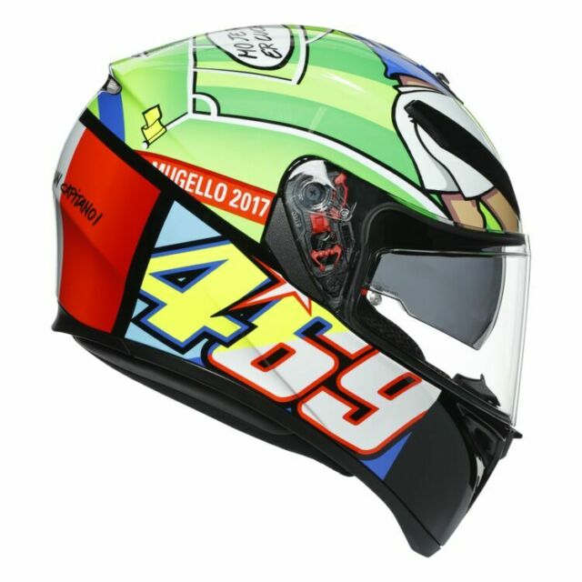 Casco AGV K3 SV VR Mugello 2017 - Vista principal | Proshop Chile