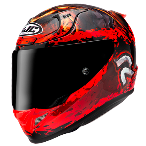 Casco HJC RPHA 12 - Diablo Blizzard - Vista principal | Proshop Chile