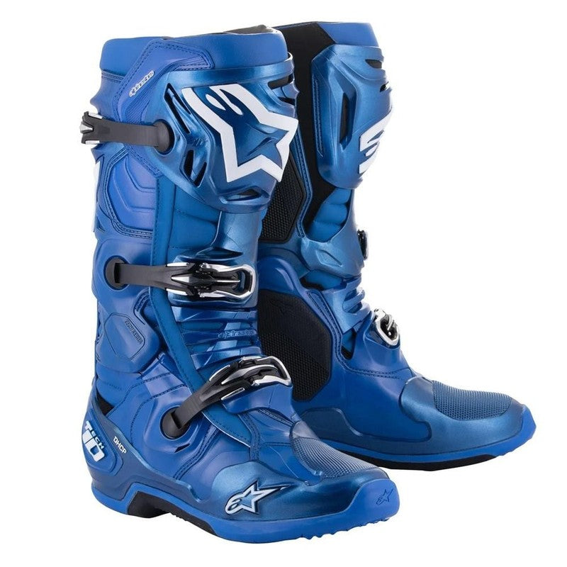Botas Moto MX Alpinestars Tech 10 Azul/Negro