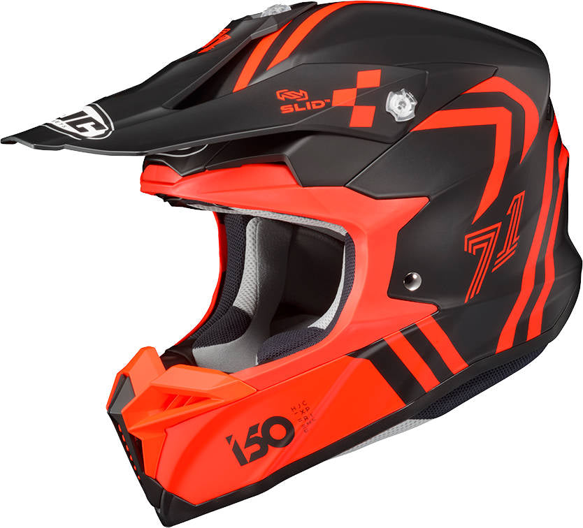 Casco HJC i50 Hex MC1SF Negro/Rojo - Vista principal | Proshop Chile