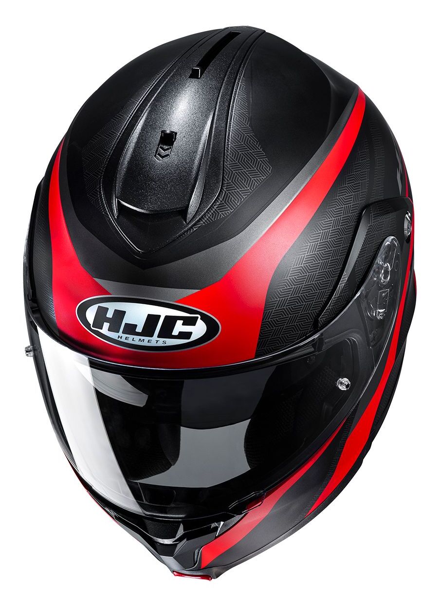 Casco HJC C91 Taly MC8SF Negro/Rosado - Vista principal | Proshop Chile