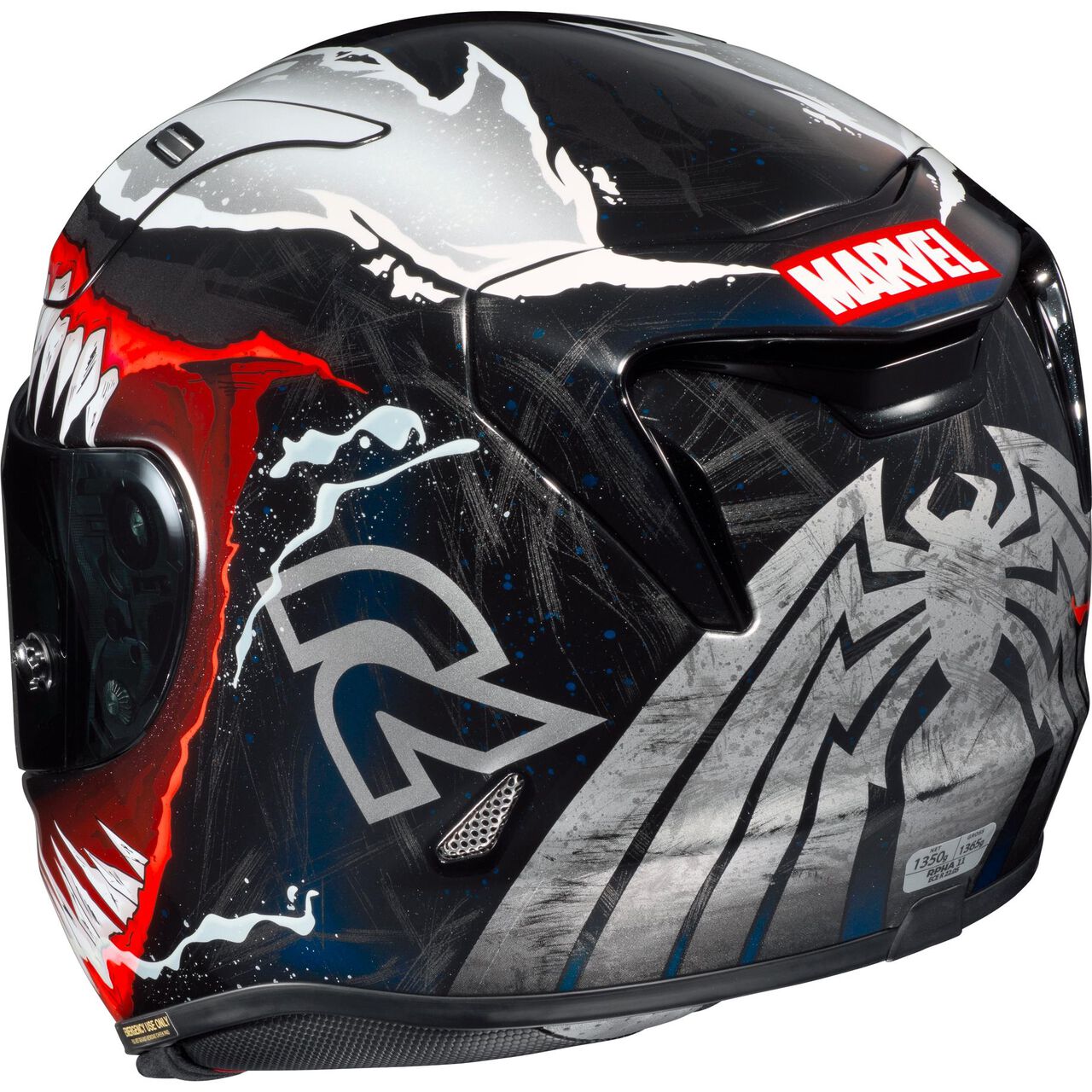 Casco HJC RPHA 11 Marvel - Venom 2 - Vista posterior | Proshop Chile