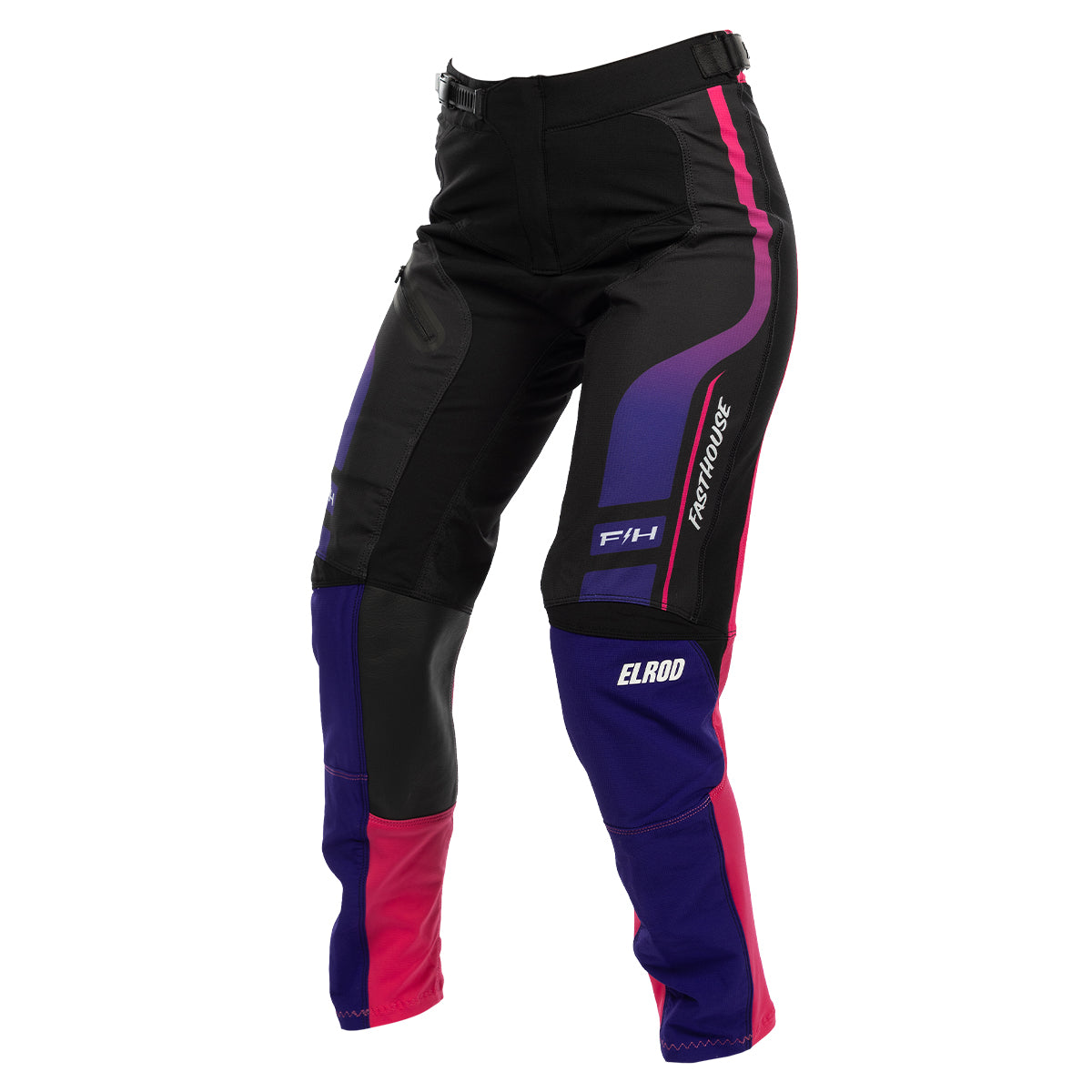 Pantalón Moto MX Mujer Fasthouse React Rosado/Morado