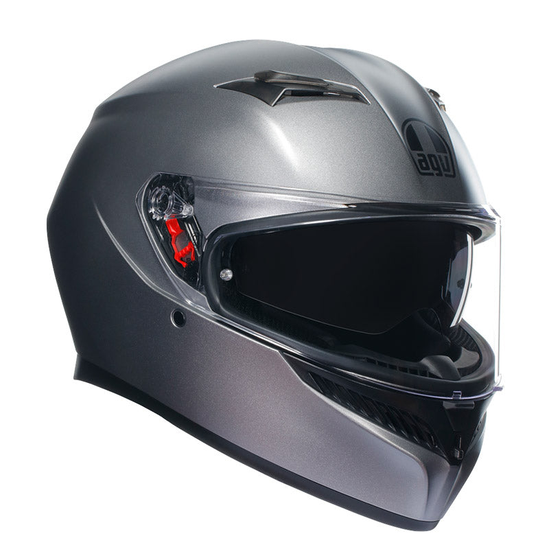 Casco AGV K3 (2023) Gris Luna Matte - Vista principal | Proshop Chile