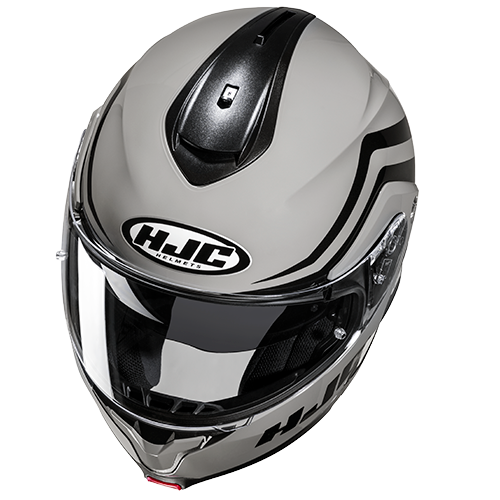 Casco HJC C91N Nepos MC5 Negro/Gris - Vista principal | Proshop Chile