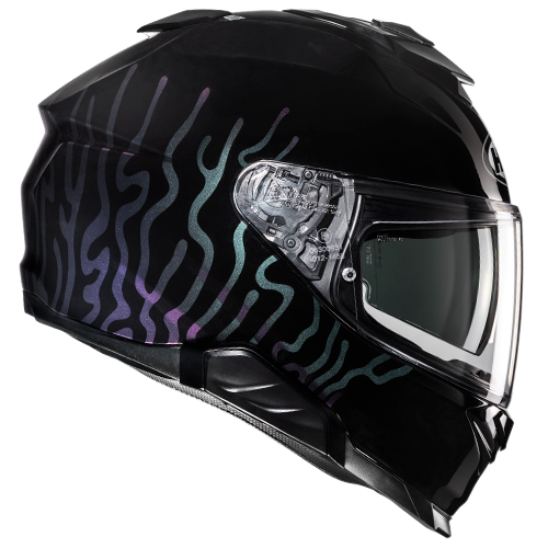 Casco HJC i71 Celos MC5SF Negro/Gris - Vista principal | Proshop Chile