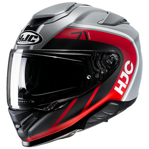 Casco HJC RPHA 71 Mapos MC1SF Negro/Gris/Rojo - Vista principal | Proshop Chile