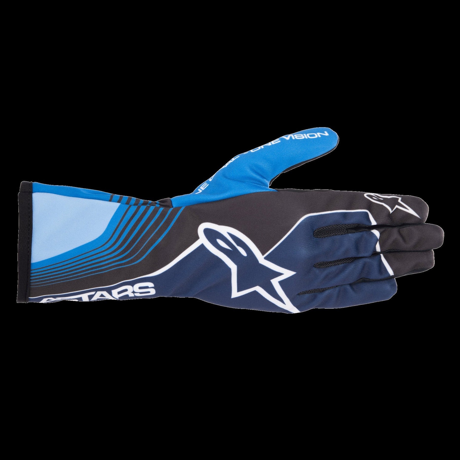 Guantes Kart Niño Alpinestars Race V2 Future Azul para karting