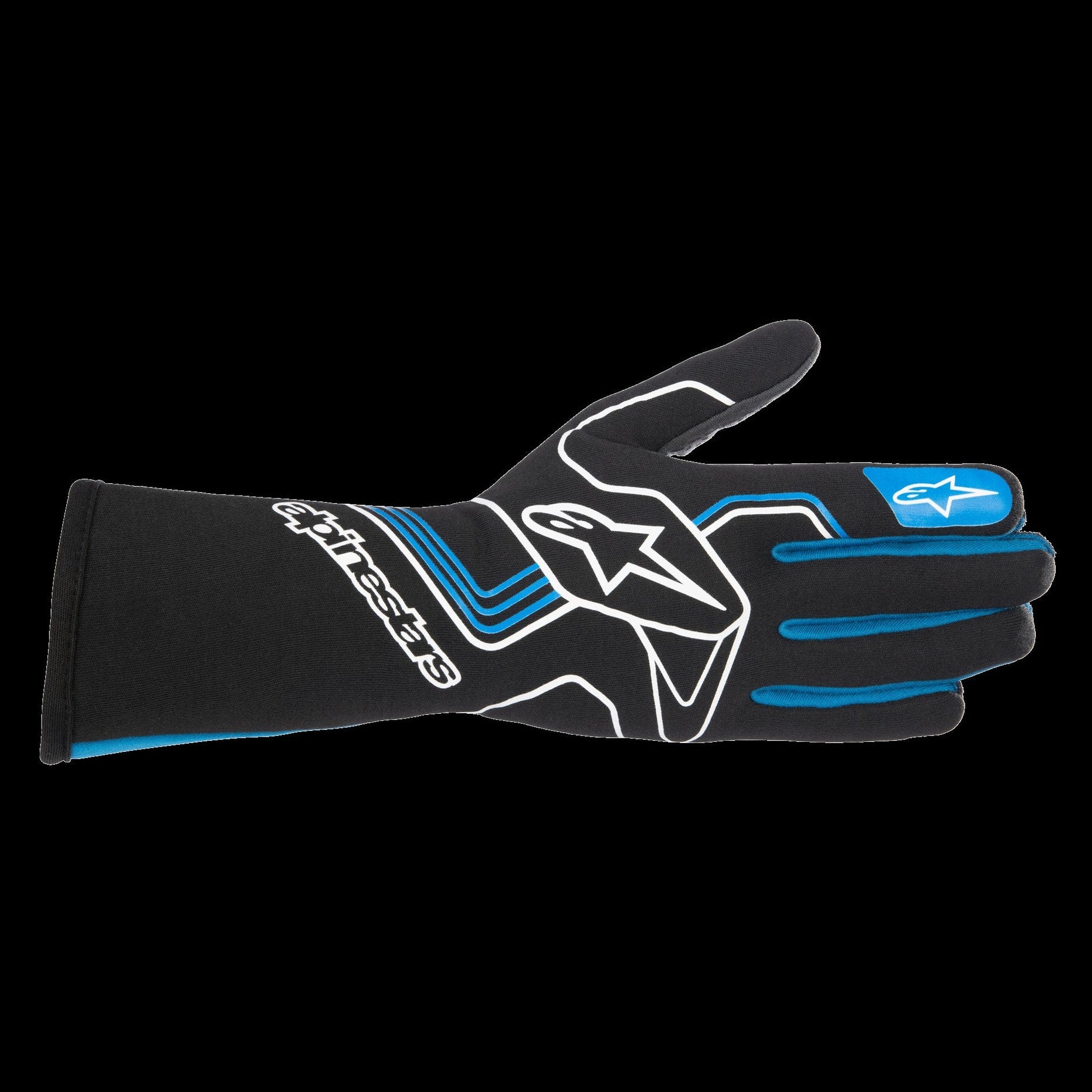 Guantes Alpinestars Tech-1 Race V3 FIA Negro/Azul
