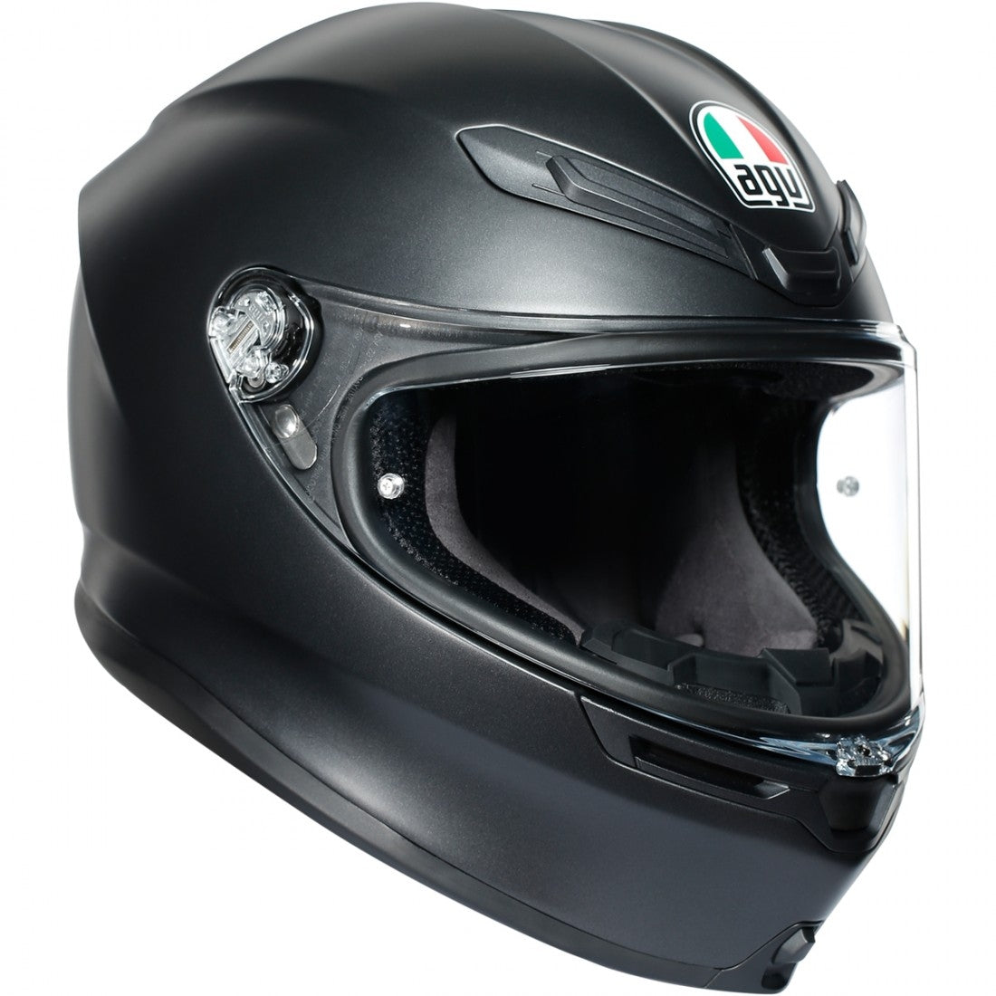 Casco AGV K6 Negro Matte - Vista principal | Proshop Chile