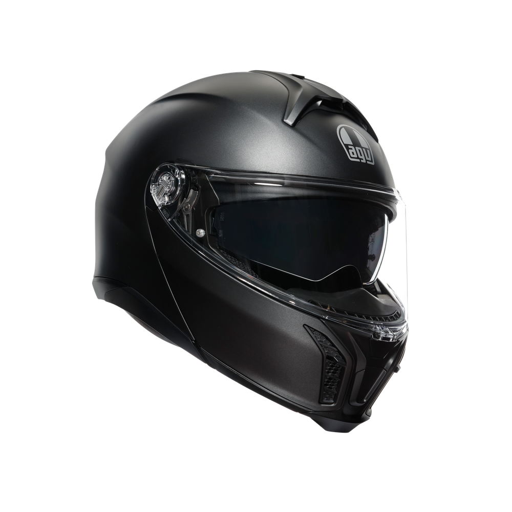 Casco AGV TourModular Negro Matte - Vista posterior | Proshop Chile