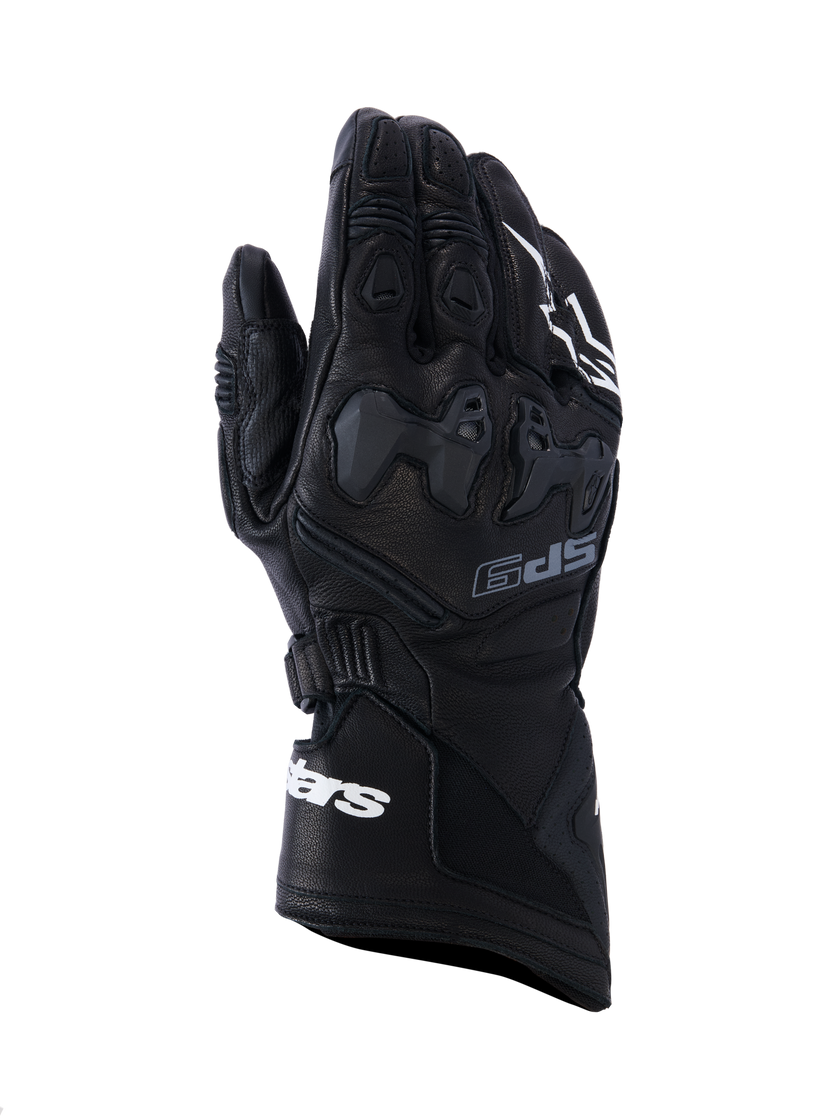 Guantes Moto Calle Alpinestars SP-9 Negro/Blanco