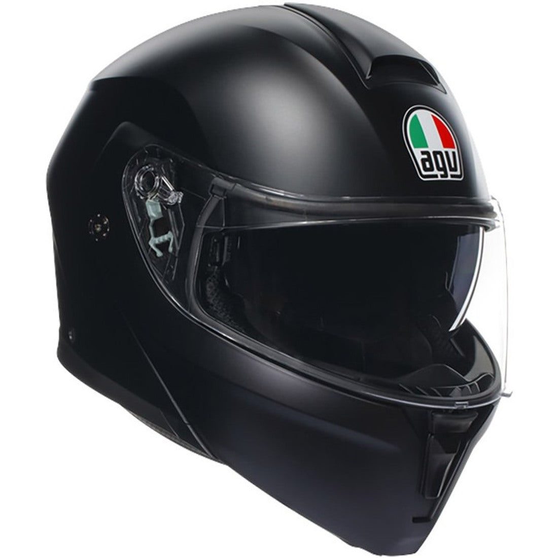 Casco AGV Streetmodular Solid Negro Matte - Vista interior | Proshop Chile