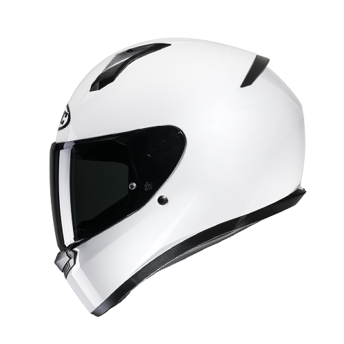 Casco HJC C10 Monocolor Blanco - Vista principal | Proshop Chile