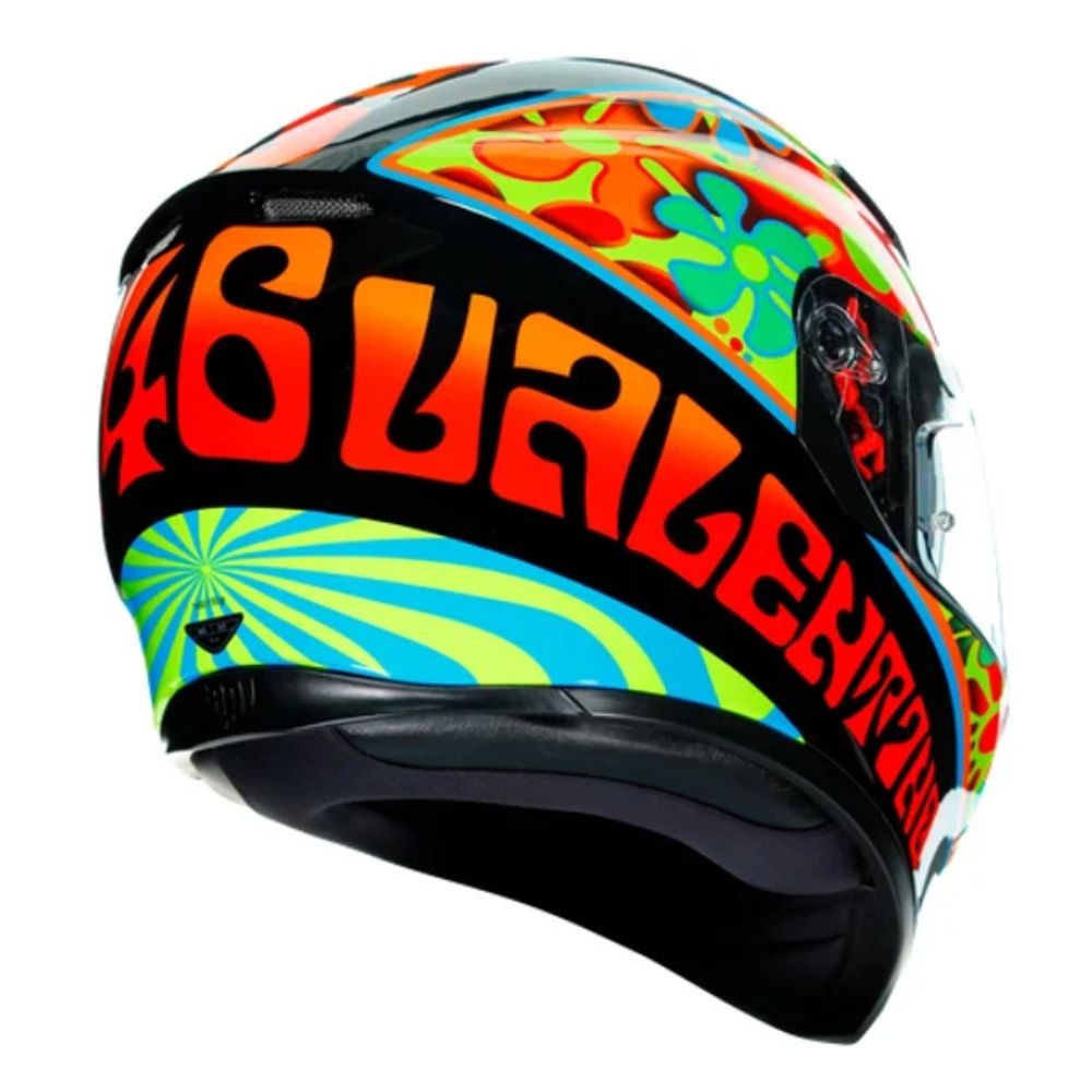 Casco AGV K3 SV VR Valencia 2003 - Vista lateral | Proshop Chile