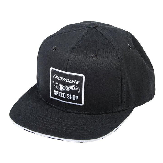 Gorro Fasthouse Staging Hot Wheels Negro/Blanco U Negro/Blanco