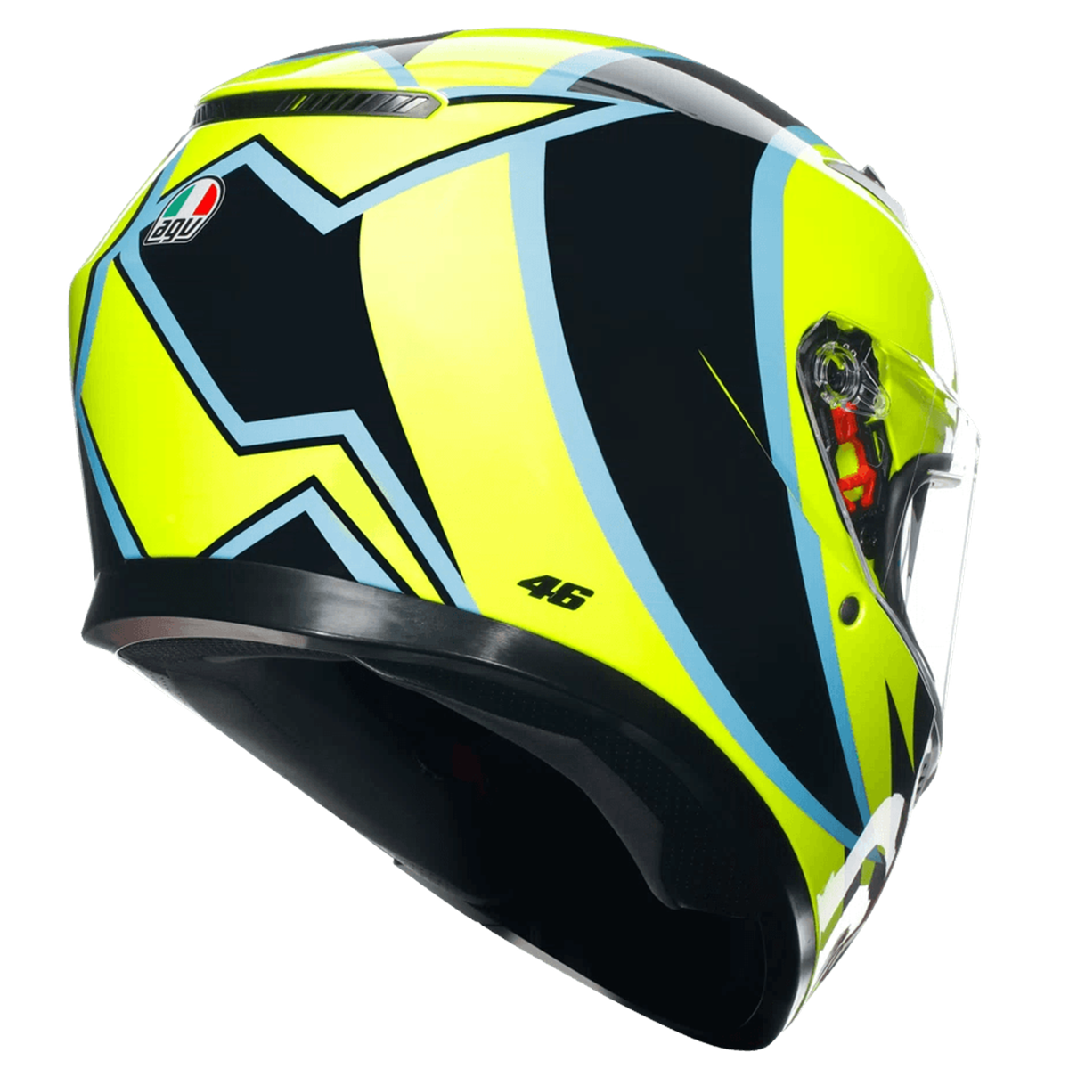 Casco AGV K3 (2023) VR WT Phillip Island 2005 - Vista posterior | Proshop Chile