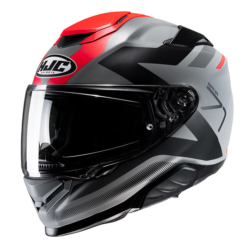 Casco HJC RPHA 71 Pinna MC1SF Negro/Gris/Rojo - Vista principal | Proshop Chile