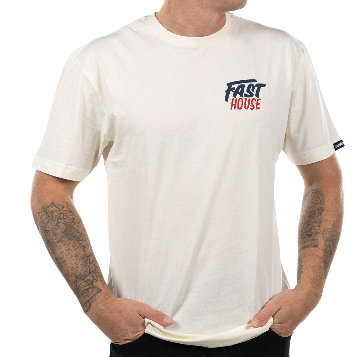 Polera Fasthouse Steadfast Blanco