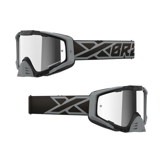 Antiparra Eks Brand Flatout Mirror Negro/Plateado