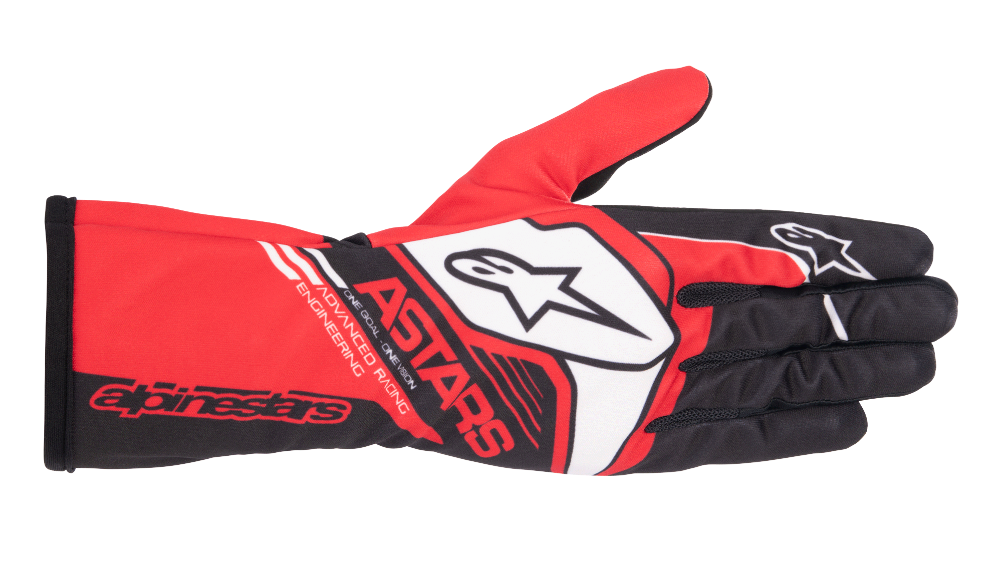 Guantes Kart Alpinestars Race V2 Corporate Rojo/Negro para karting
